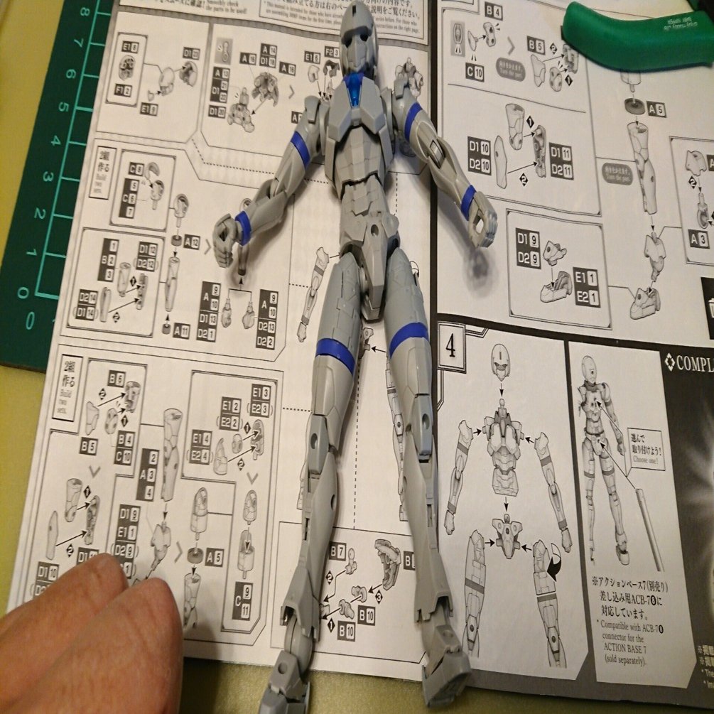 最初の30MF/素体｜つっつん＠妄想自転車店改めプラモリハビリ部