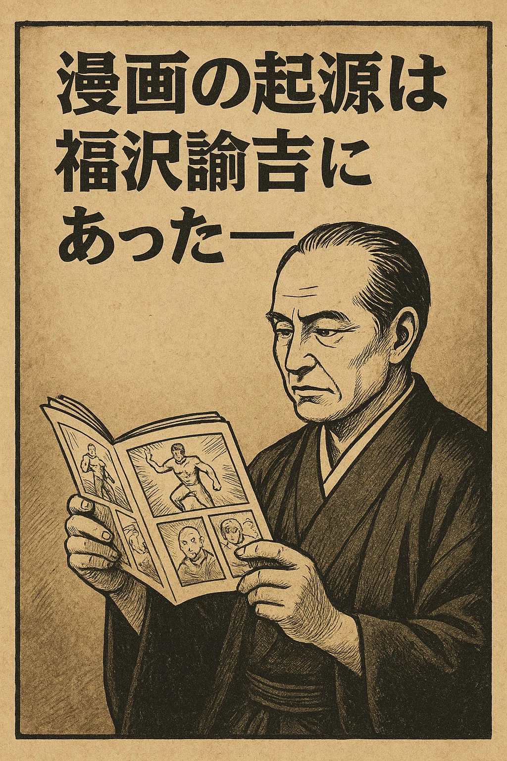漫画の起源は福沢諭吉にあった──｜秘密結社NOISA