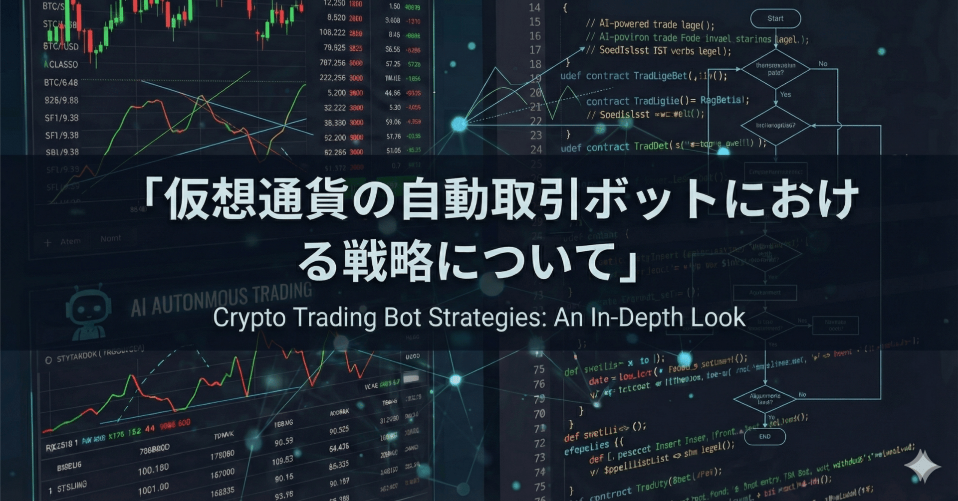 仮想通貨の自動取引ボットにおける戦略について｜つんつく