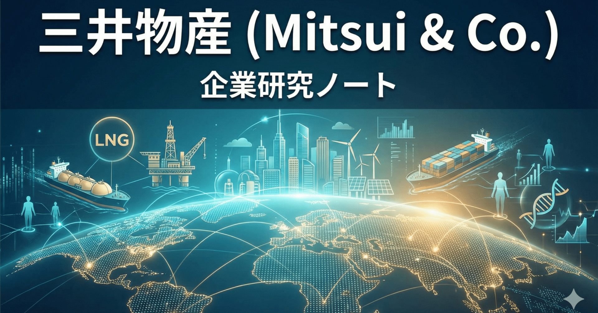 三井物産｜同業他社と比較して分かる強み・年収・働き方・成長性【企業研究】｜出典つき企業研究ノート_note