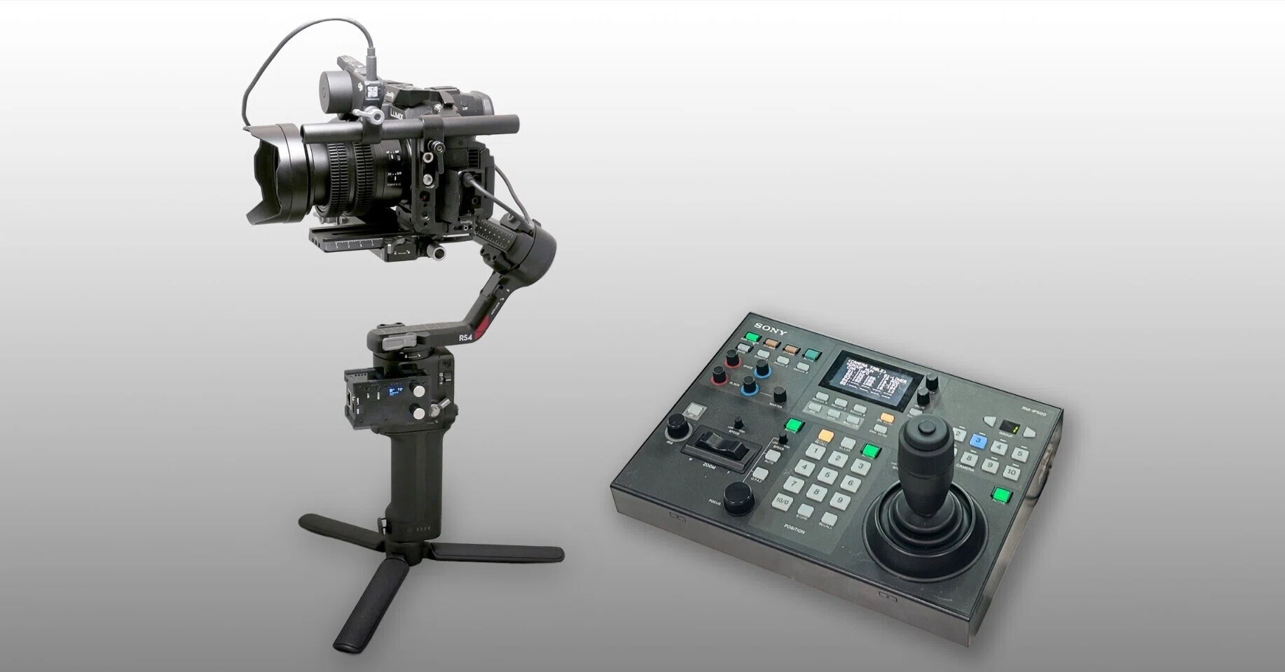 ソニーのPTZリモコンでDJI RS 4を操作！ 〜 通称「加賀式」をソニー製