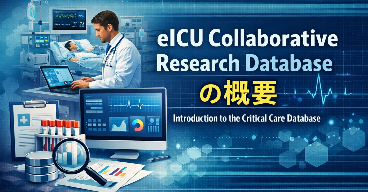 eICU Collaborative Research Databasewの概要｜半日仮装
