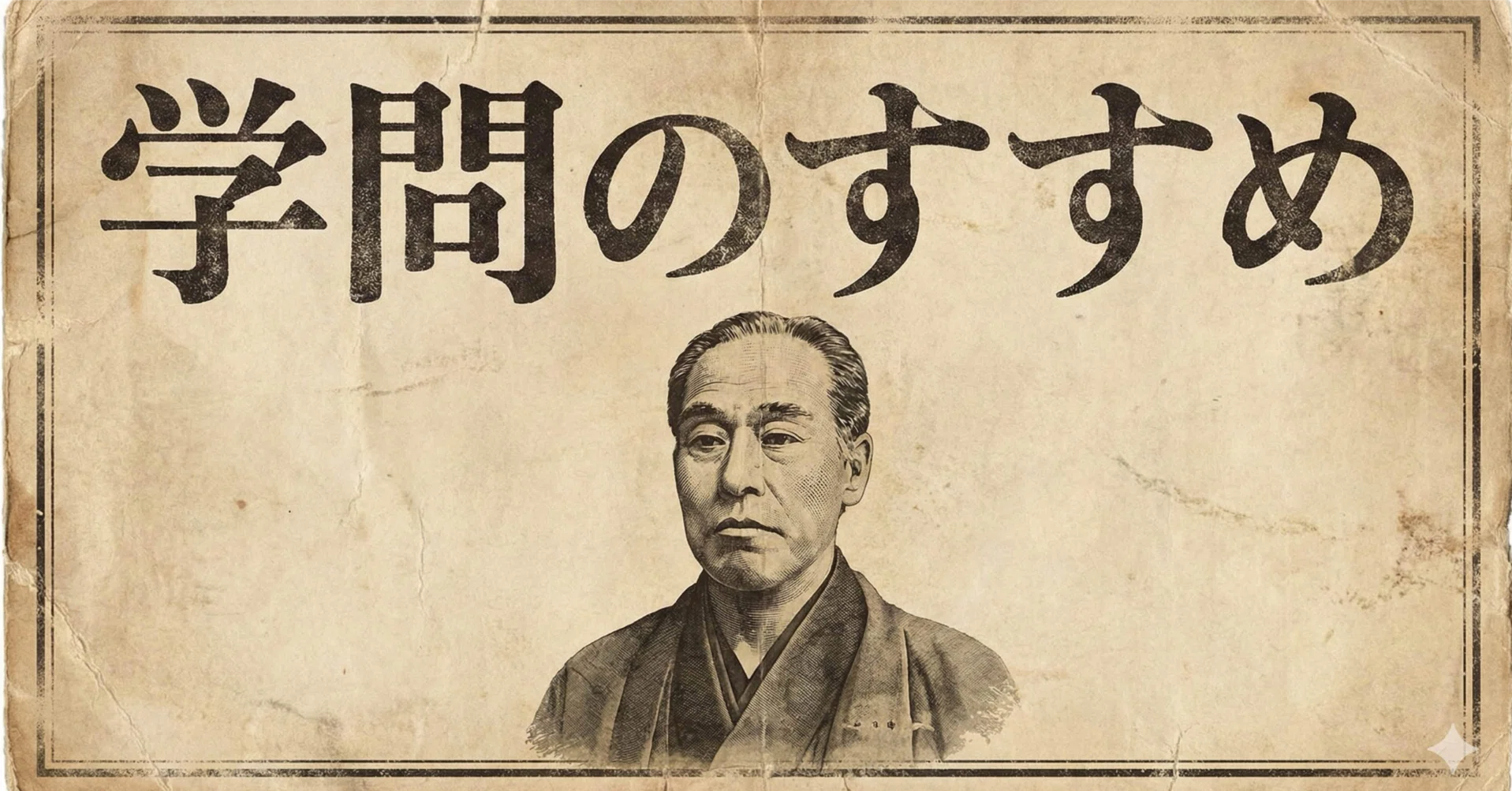 新・代表的日本人」1月10日 。福沢諭吉「今日も生涯の一日なり」｜久恒