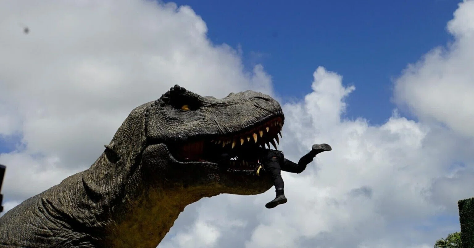 Safari  Wild Safari Dinosaurs ( ワイルド サファリ ダイナソーズ ) メガロドン 303329 ジャングリア沖縄】恐竜が目の前で暴れ出す！ドキドキが止まらない