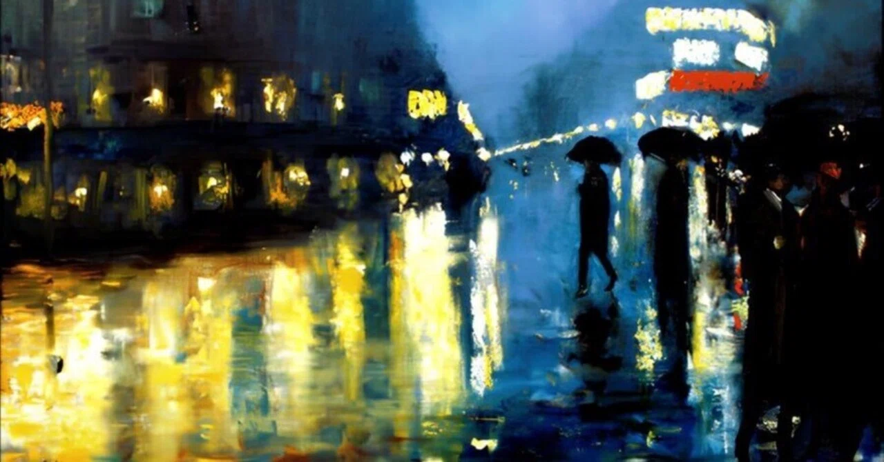雨のベルリンが光り出すとき——レッサー・ユリィの“濡れた夜景”｜東京