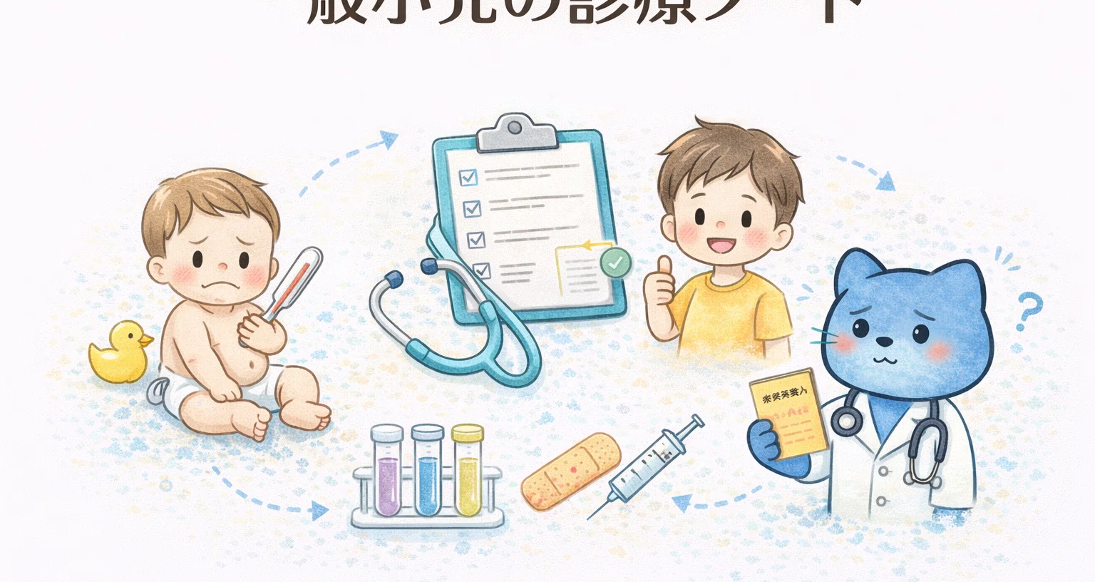 一般小児の診療ノート｜よくある小児疾患を小児科医が解説｜小児科医×勉強垢｜note