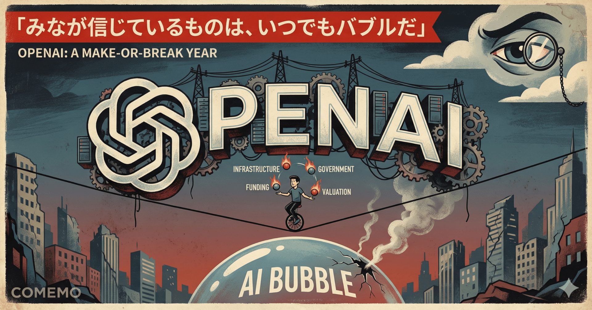 OpenAIはなぜ「危うい」のか――みなが信じているものは、いつでもバブル