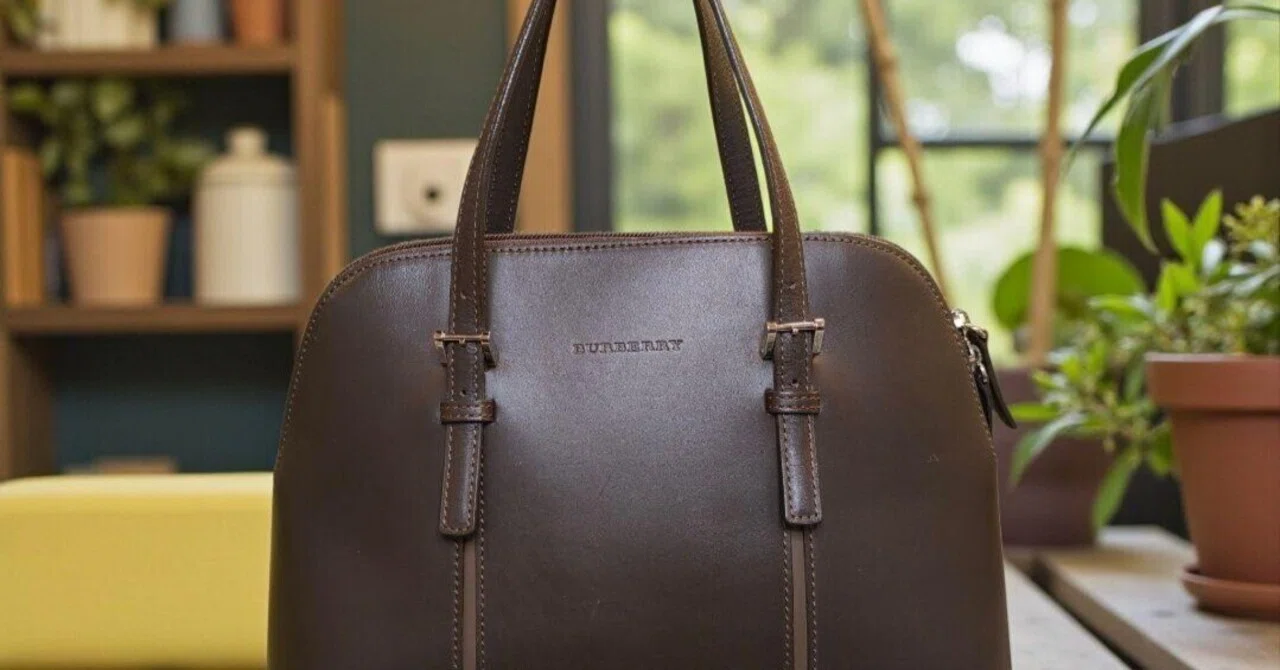 美品 バーバリー ハンドバッグ ノバチェック レザー バーバリー ノバ 