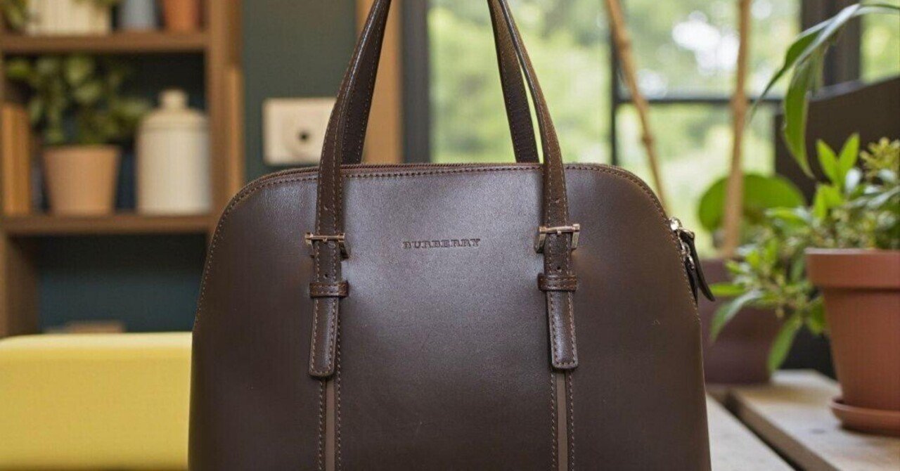バーバリーレザーハンドバッグ 本日見つけたお値打ち品】バーバリーレザーハンドバッグ｜美品のノバ