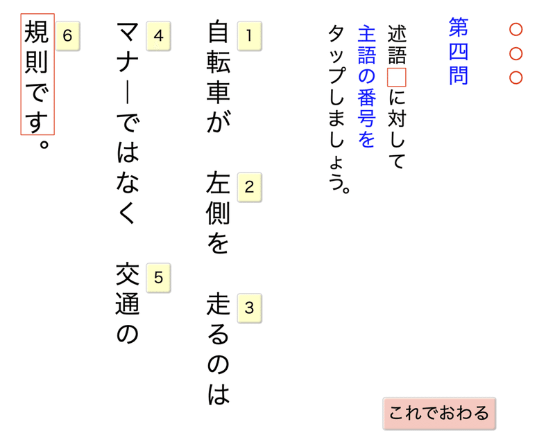 主語と述語は読解の基本 E V ジュニア Note