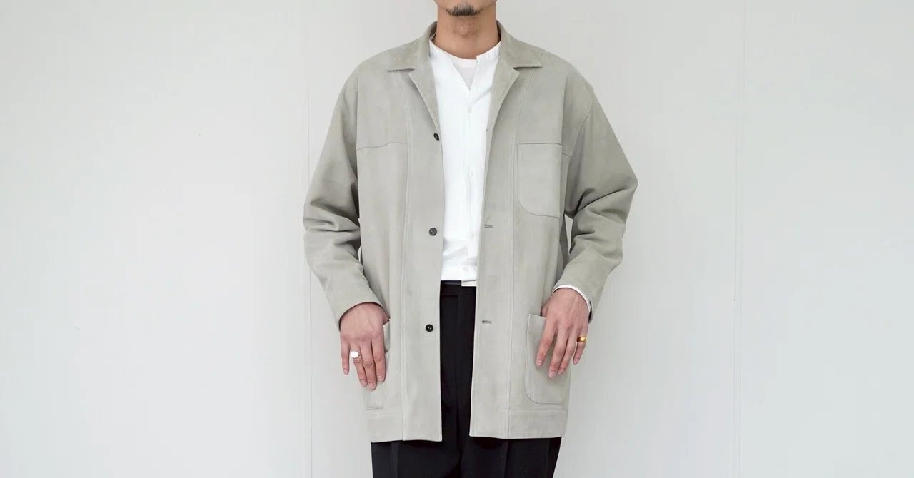 2026SS [Cale] sheep suede light Jacket is now available for online