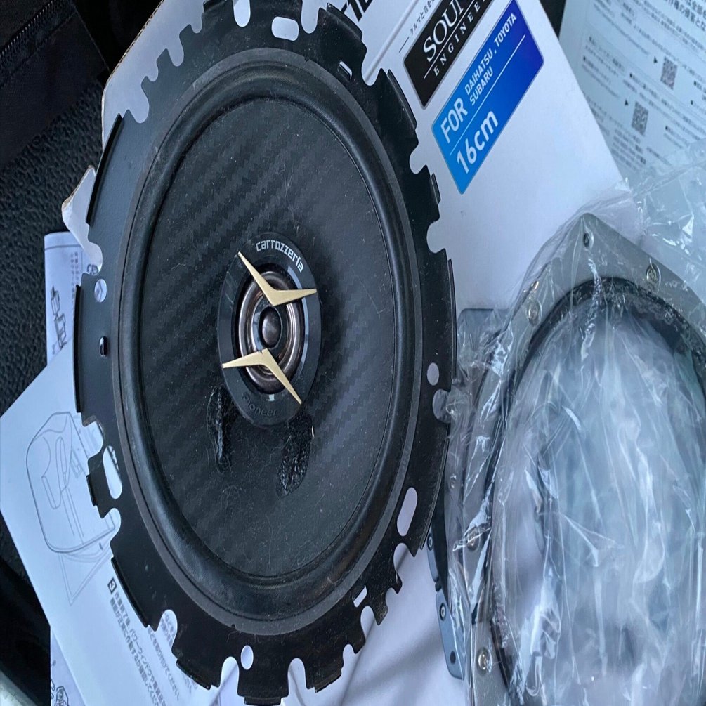 ダイハツ ミラ(L700)：スピーカー取付｜Weekend Garage & Cars Life