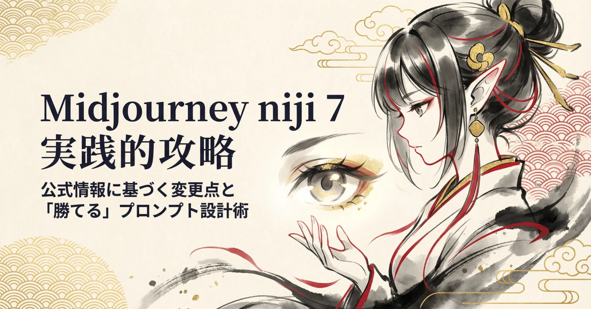 Midjourney niji 7 実践ガイド：公式情報から紐解く「勝てる