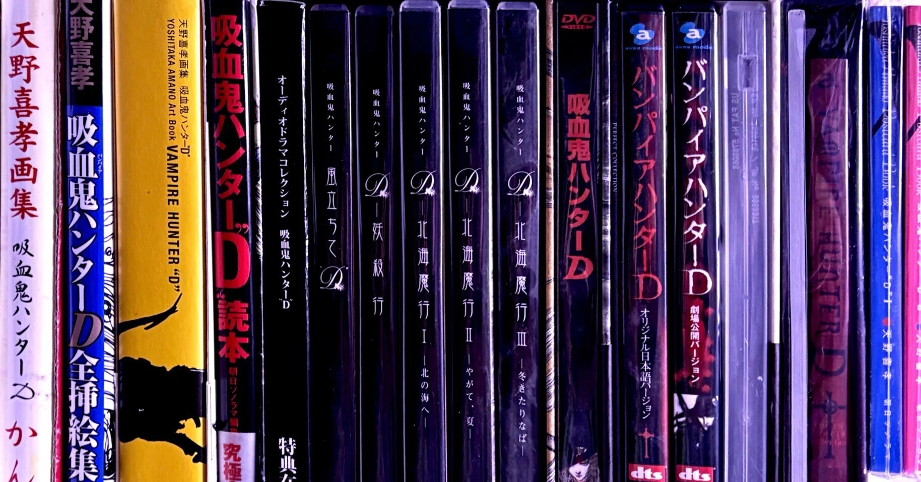 吸血鬼ハンターD関連本など|kaekero 吸血鬼ハンターD関連本など|kaekero