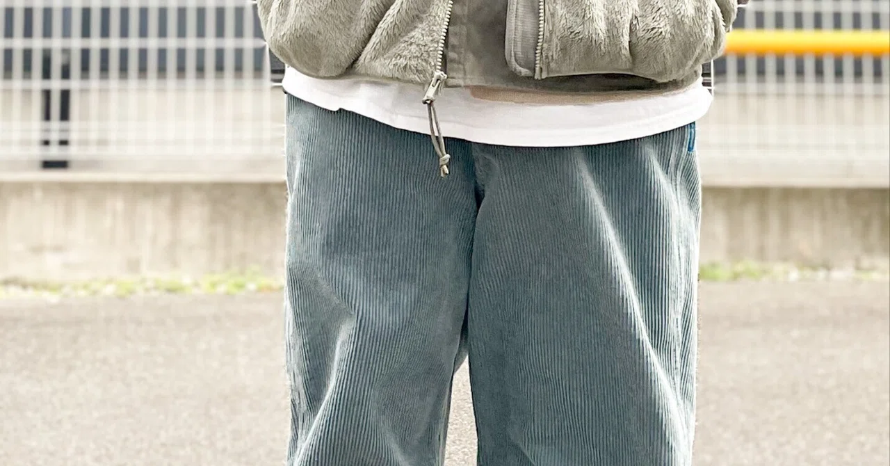 Liberaiders®︎ - GARMENT DYED CORDUROY SARROUEL PANTS｜Tieup