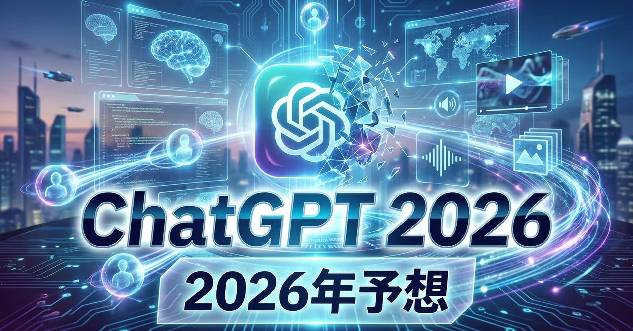 2026년, ChatGPT는 어떻게 변할까? 추가될 기능과 업데이트를 예상해 보았다!｜株式会社キャナルAI
