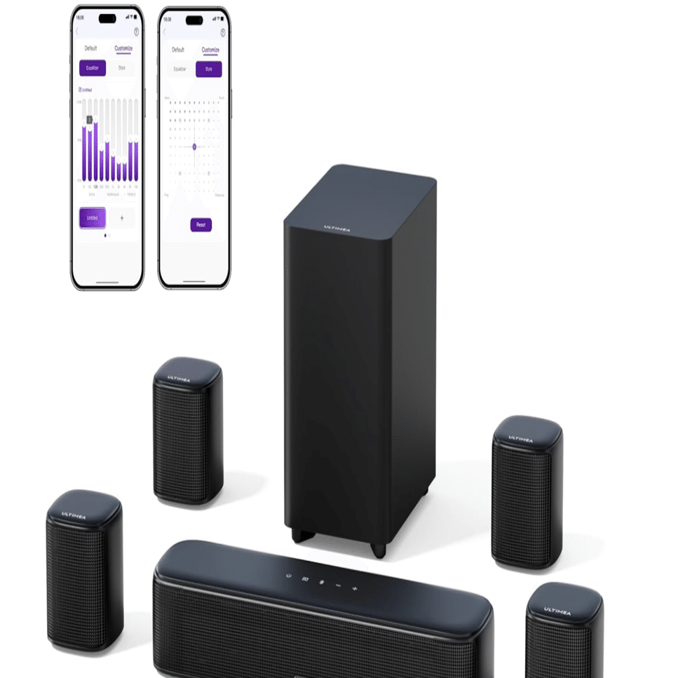 ULTIMEA Aura A40】AI時代の自宅シネマ革命！7.1chサウンドバーで実現