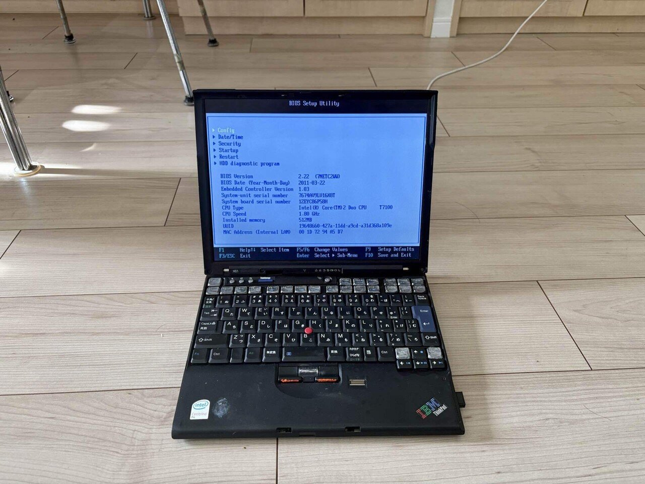 マイ ThinkPad X61｜Sato_61883