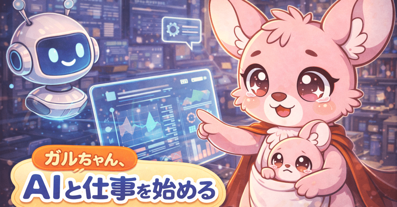 エピソード2:ガルちゃん、AIと仕事を始める
