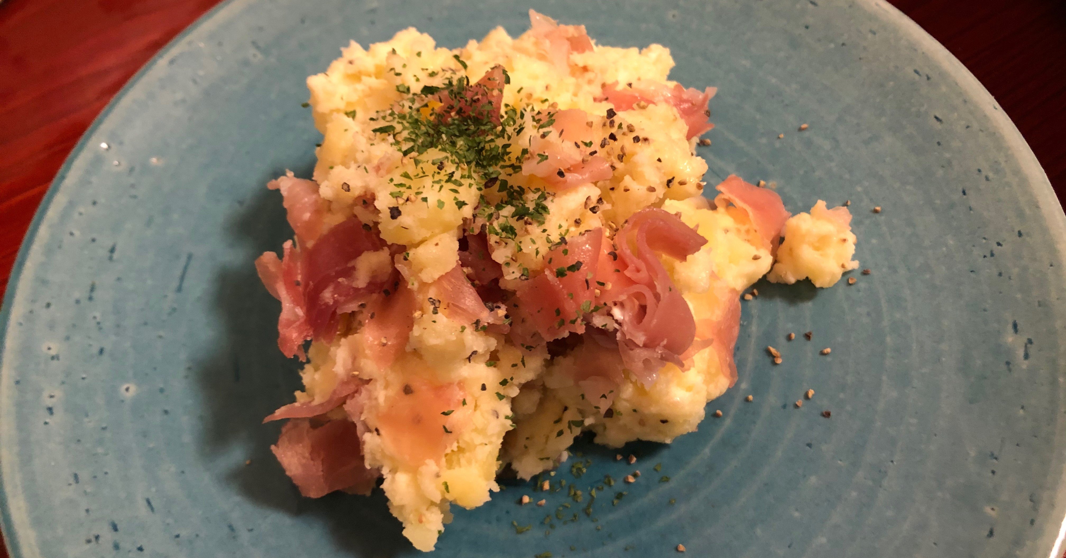 生ハム クリームチーズのポテサラ ゴハン手帖 Food Life Note