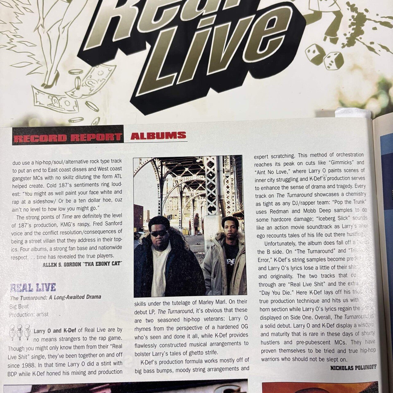洋楽 REAL LIVE THE TURNAROUND: A LONG AWAITED Real Live - The Turnaround: The Long Awaited Drama (1996 / Hip Hop