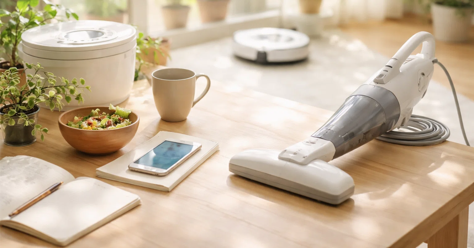 不安な毎日を、少し楽にする「家電の考え方」― 勝間和代さんの掃除機