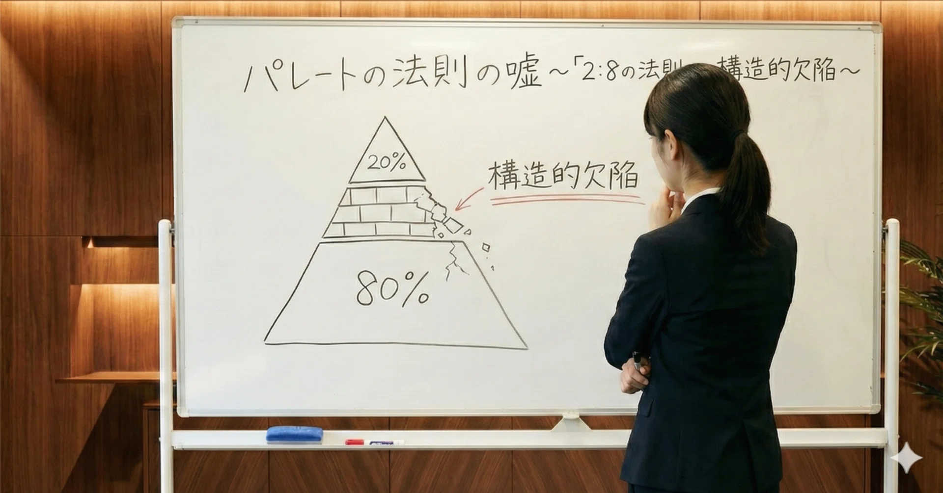 パレートの法則の嘘〜「2:8の法則」の構造的欠陥〜｜向井俊介＠B2B営業