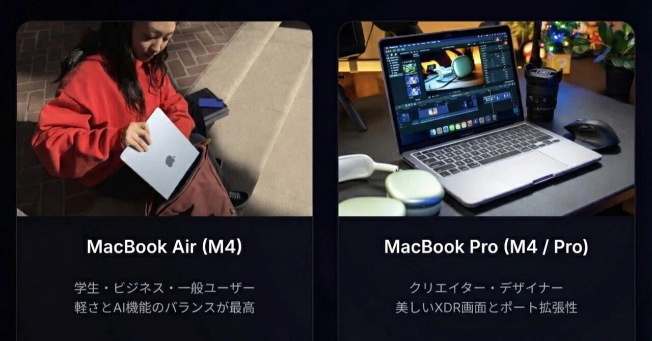 第118回 MacBook Airか MacBook Proかの分かれ目｜Shintaro Tanaka