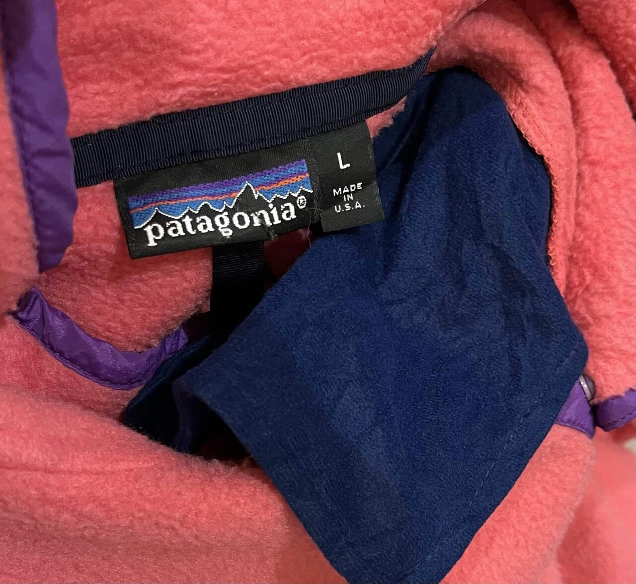 サーモンピンクのPatagoniaスナップT ｜クリス ケイト/ Chris Kate
