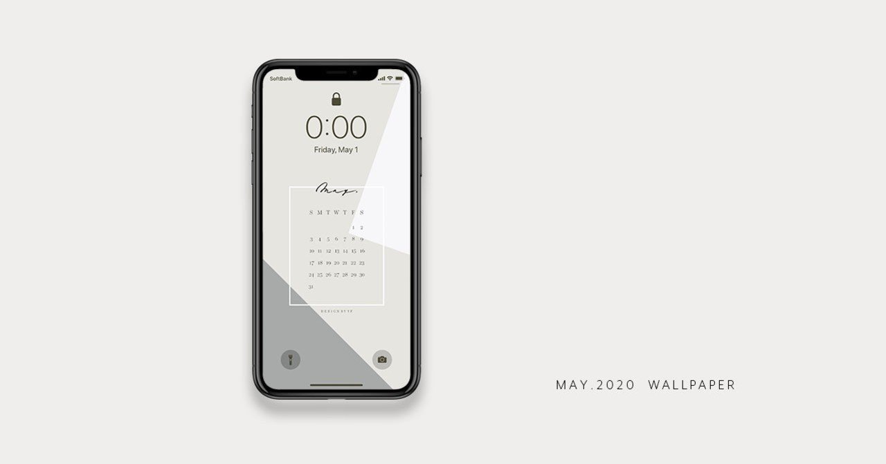 Free 年5月 Iphone壁紙カレンダー 𝗬 𝗙 Note