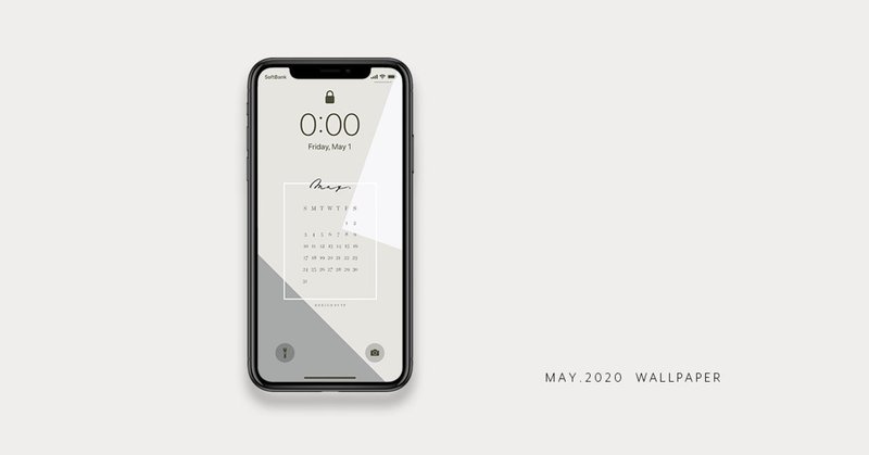 Free 年5月 Iphone壁紙カレンダー 𝗬 𝗙 Note