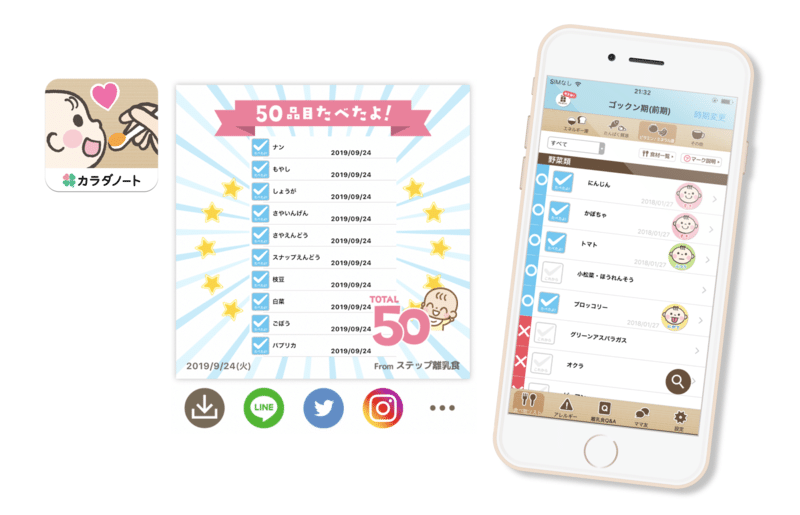 離乳食管理をもっと簡単に キッズデザイン賞アプリの機能一つひとつに込めた想い 株式会社カラダノート Note