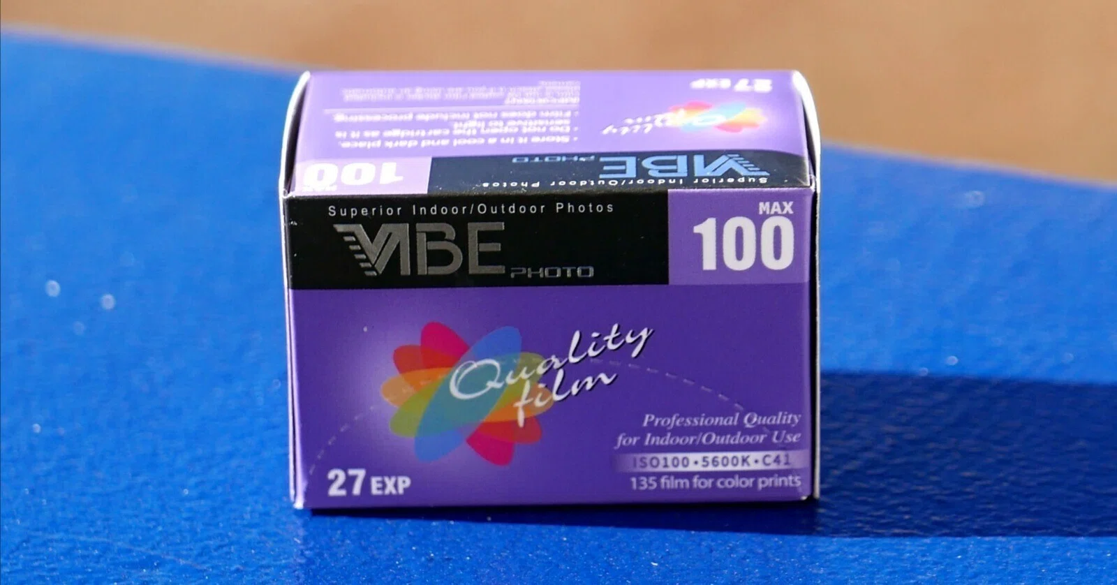 54．なんじゃこりゃあ！？ VIBE PHOTO MAX100＜フィルム＞｜神成