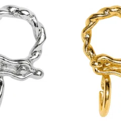 K18YG WG PG クラスプ オーバル 18k パーツ スナップ開口 コマ