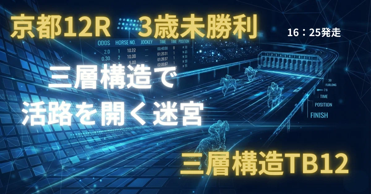 1/12 [Kyoto 12R] The Labyrinth Revealed by a Three-Layer Structure｜TB12