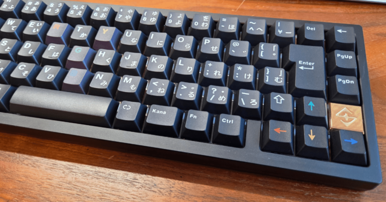 コトコト音の日本語配列のメカニカルキーボードZEN 65を買ってしまった