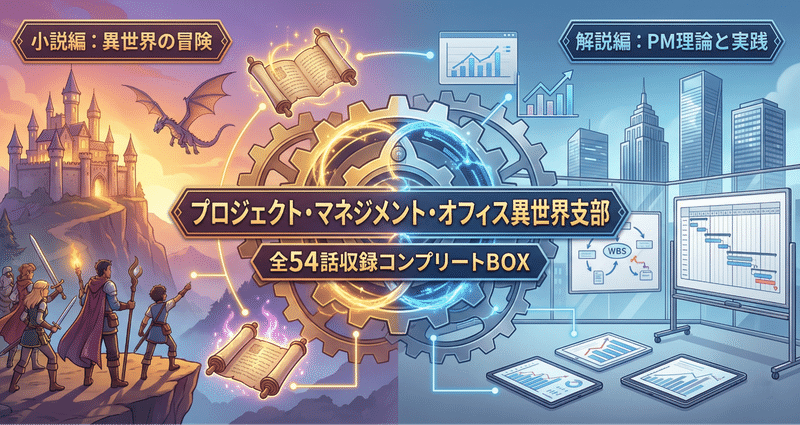 小説で学ぶPMの本質：『PMO異世界支部』全話セット｜なんとなくPMO
