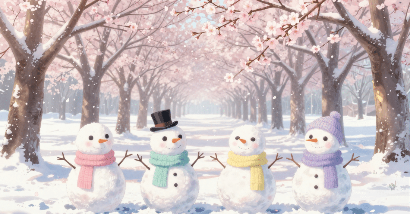 しろくま雪だるまページ シロクマ文芸部 『雪だるま』｜Ryu