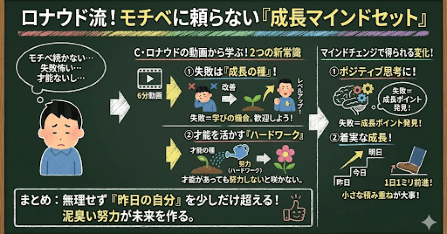 クリスティアーノ・ロナウドから学んだ、小さな積み重ねの力｜TM