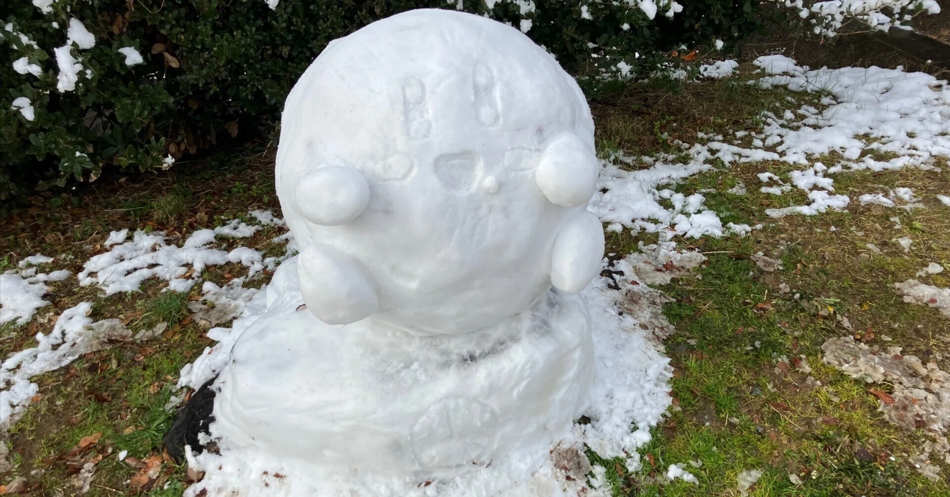 番外編】雪像作り。(*´∀｀)🎶｜まるち