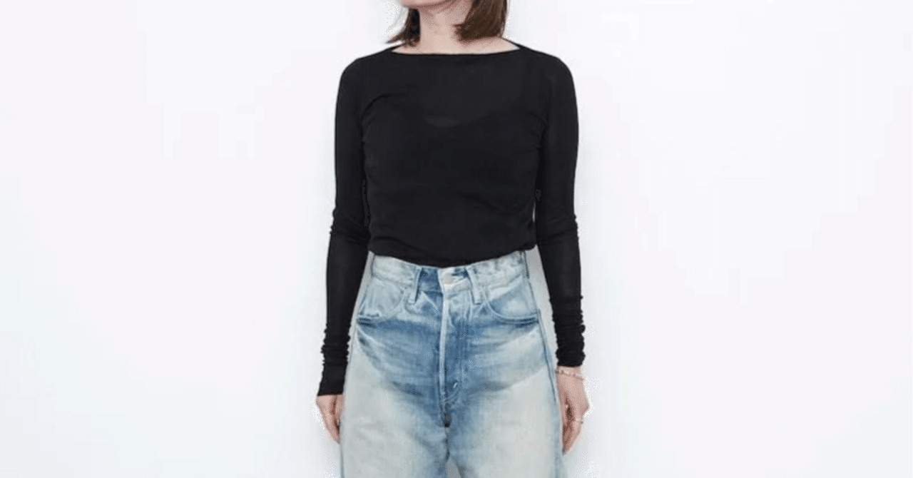 AURALEE SHEER RIB BOAT NECK L/S T ブラック　1 AURALEE】リピートにもおすすめSUPER HIGH GAUGE SHEER RIB BOAT NECK