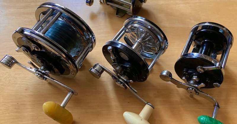 🎣オールドフィッシングタックル - マルチプライングリール｜fish-BON