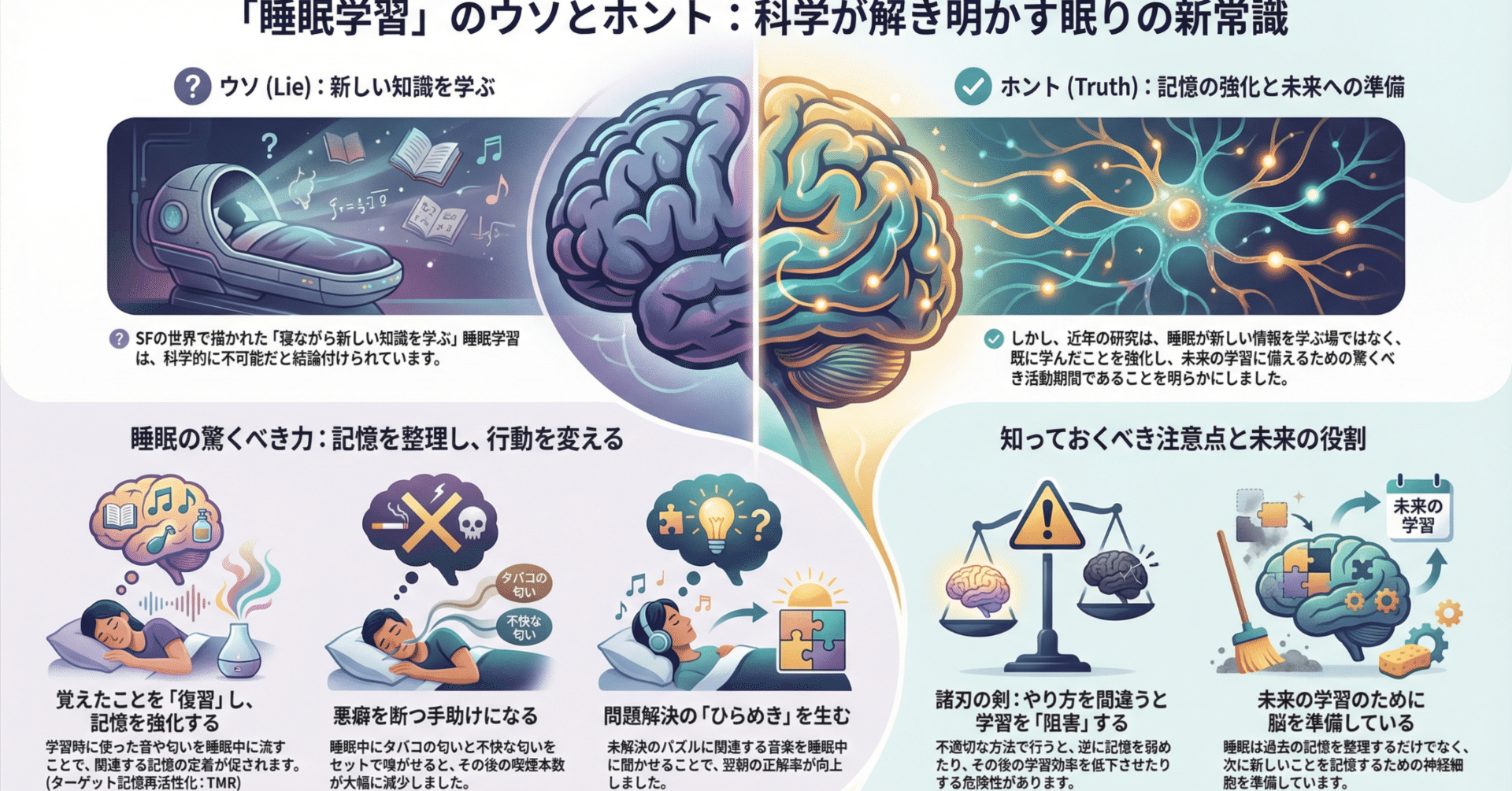 睡眠学習は本当？？｜たけまさ