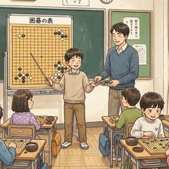 囲碁史記 第139回 雁金・呉打込十番碁｜烏天狗クーロン