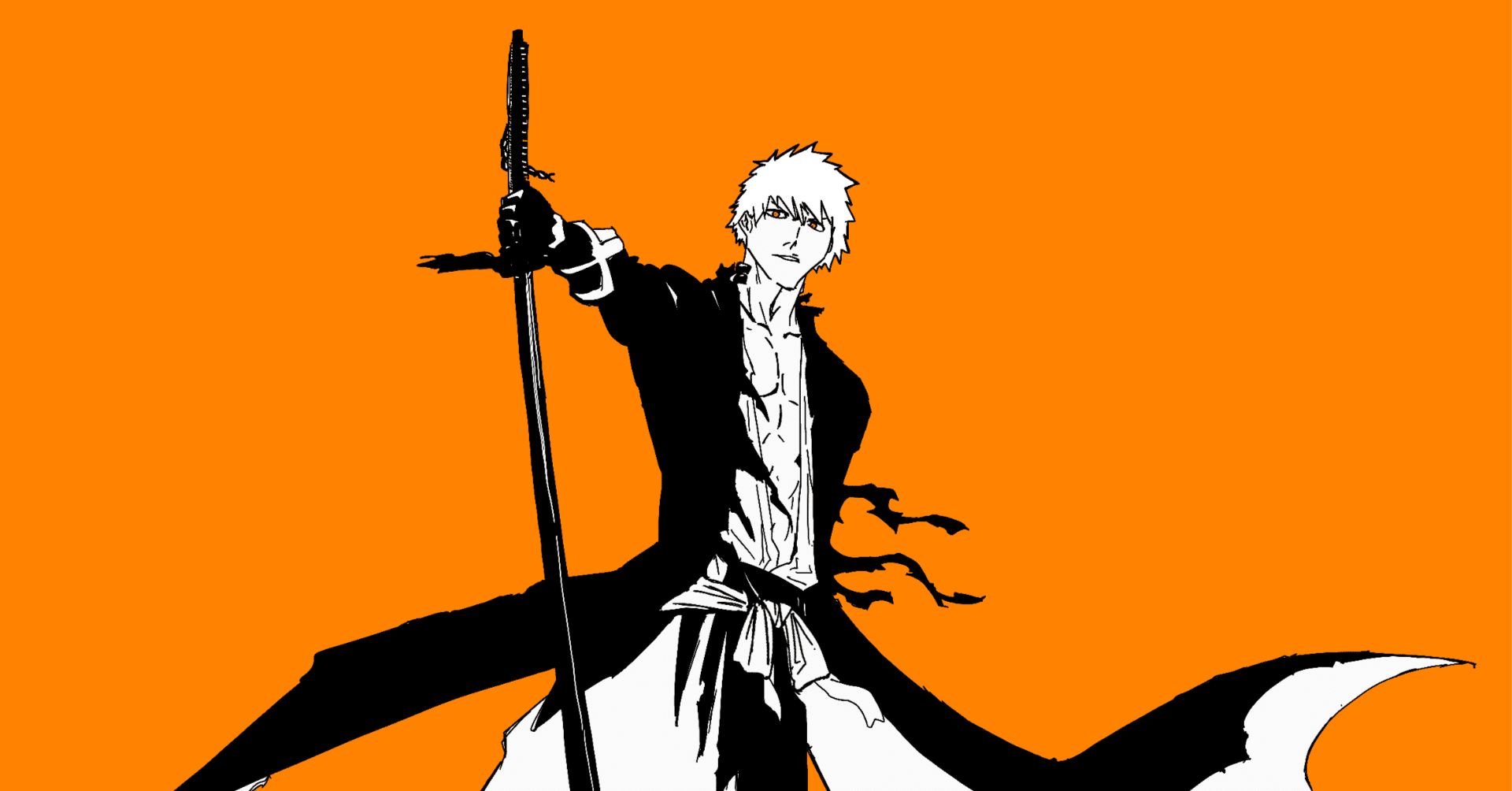 BLEACH セル画　黒崎一護 描き下ろしイラスト使用！『BLEACH』「黒崎一護」「日番谷冬獅郎」の