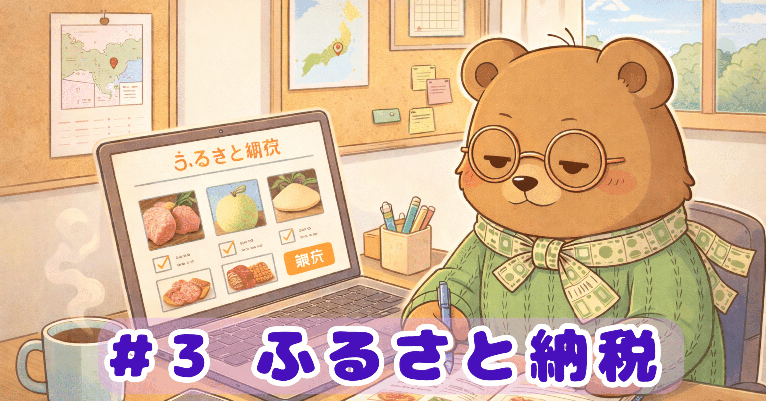3 ふるさと納税｜資産形成｜利用者は５人に1人！？最初の１年の壁を乗り越えれば、家計の最強の味方｜クマネーパパの資産形成note