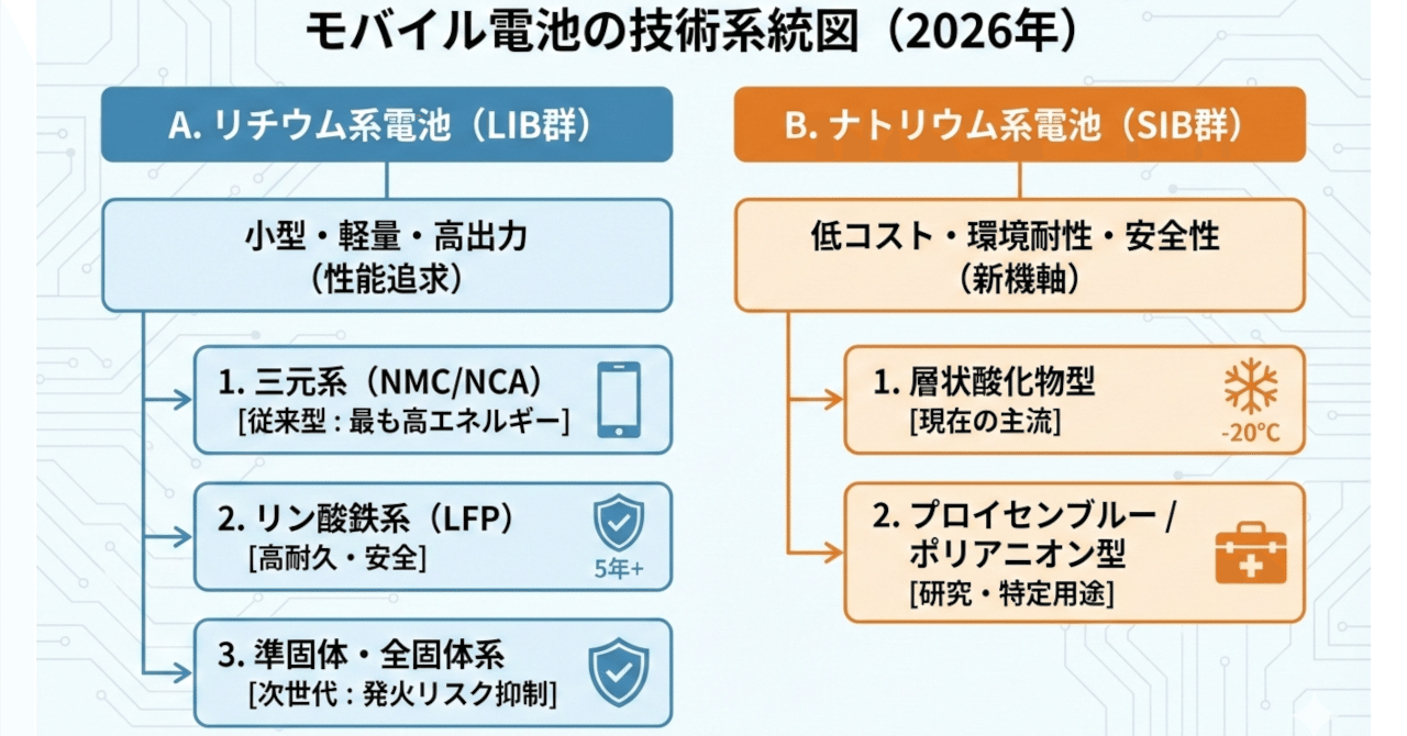 モバイルバッテリーの最新動向と特徴＆選び方 (2026.1.12現在)｜新道 由生