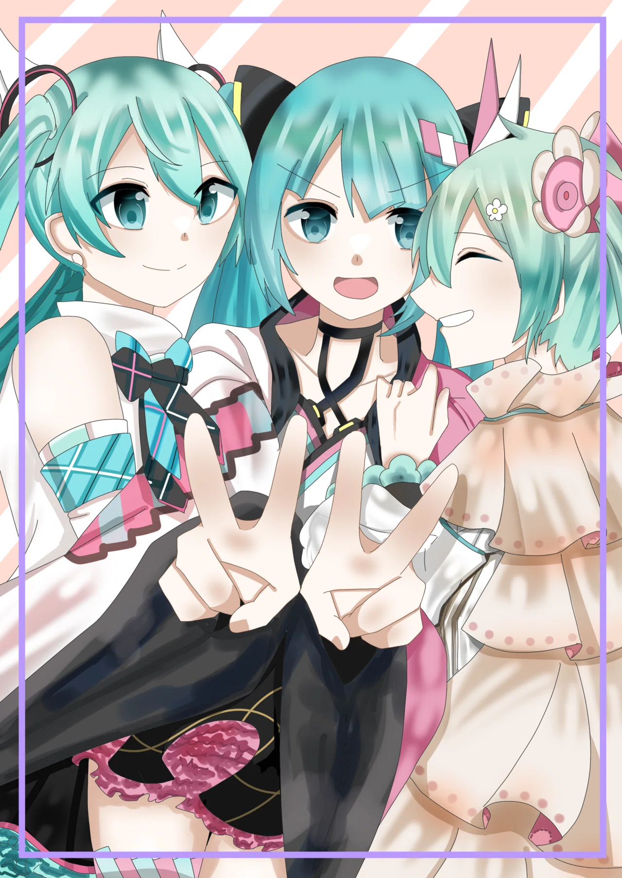 ボーカロイド(イラスト画集) 初音ミクイラスト集全ページ公開｜八瀬なだか