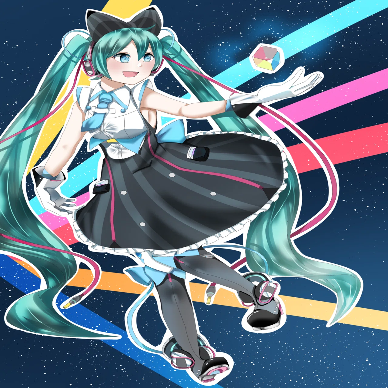 初音ミクイラスト集全ページ公開｜八瀬なだか