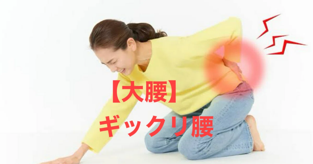 Straining Ache Causes of Lower Back Pain After the New Year|整体院 樹-TATSUKI-